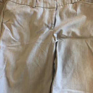 Light grey business trousers